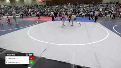 137 lbs Round Of 16 - Tyson Delmore, Elko WC vs Lane Sallaberry, Other Team
