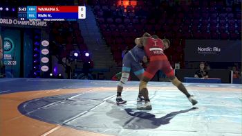 57 kg Qualif. - Simon Wainaina, Kenya vs Mikyay Naim, Bulgaria