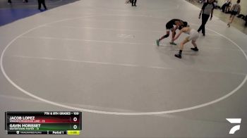 100 lbs Semifinal - Gavin Morisset, Watertown-Mayer vs Jacob Lopez, Windom/Mountain Lake