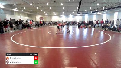 149 lbs Final - Patrick Jordon, Virginia Military Institute vs Anderson Heap, Davidson