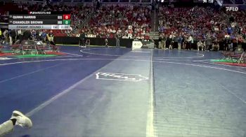 3A-106 lbs Champ. Round 1 - Quinn Harris, Dallas Center-Grimes vs Chandler Brown, Indianola