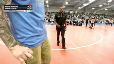 120 lbs Semifinal - Gionno Gardner, PA vs Trevor Cowan, UT
