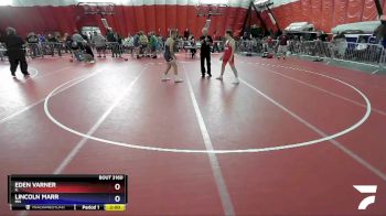 165 lbs Quarterfinal - Eden Varner, IL vs Lincoln Marr, MN