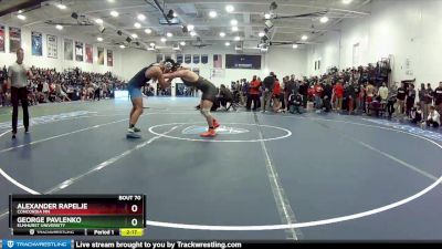 174 lbs Champ. Round 1 - George Pavlenko, Elmhurst University vs Alexander Rapelje, Concordia MN