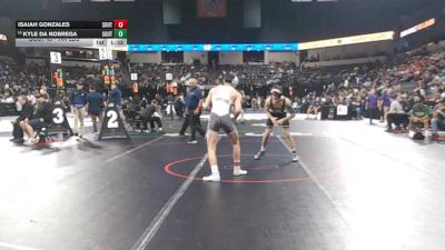 144 lbs Round Of 64 - Isaiah Gonzales, South (CS) vs Kyle Da Nobrega, South Torrance (SS)