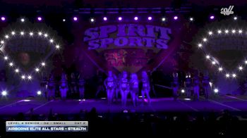 Airborne Elite All Stars - Stealth [2026 L4 Senior - D2 - Small Day 2] 2026 Spirit Sports Myrtle Beach Nationals