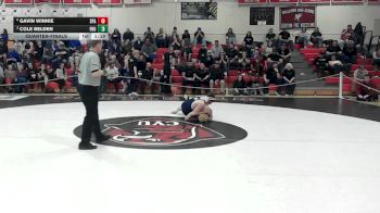 138 lbs Quarterfinal - Gavin Winnie, Spaulding vs Cole Belden, Fair Haven