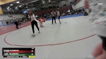 106 lbs Cons. Round 7 - Aziel Velasquez, American Leadership Academy Gilbert vs Ryker Musgrove, St. Johns