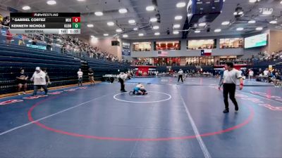 113 lbs Semifinal - Gabriel Cortez, McKinney vs Kenneth Nichols, Klein