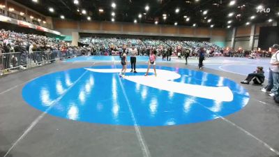76-83 lbs Round 3 - Tatum Quadt, Elk Grove Wrestling Academy vs Janessa Canales, Madera Grapplers WC