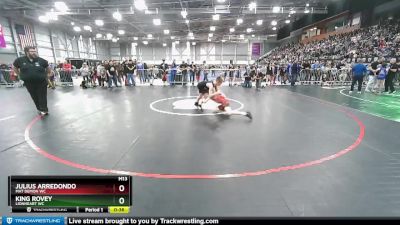 82 lbs Champ. Round 1 - Julius Arredondo, Mat Demon WC vs King Rovey, Lionheart WC