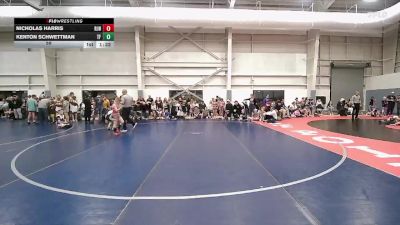 59 lbs Finals (8 Team) - Nicholas Harris, Team RJN vs Kenton Schwettman, The Farm