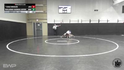165 lbs Cons. Round 3 - Cole Moules, Aptos vs Guillermo Guzman Lester, Monterey