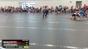 144 lbs Champ. Round 1 - Bryson Thompson, Winter Haven vs Travonte Burgess, Lakeland Wrestling Club