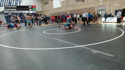 101-110 lbs Round 1 - Kevin Ramos, Hillsboro Mat Club vs Peyton Zook, McMinnville Mat Club
