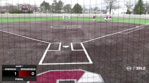 Replay: Emerson vs Springfield | Mar 29 @ 12 PM