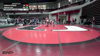 125 lbs Final - Kyleagh Lackey, Jay HS vs Bella Tipton, Shawnee High School Girls