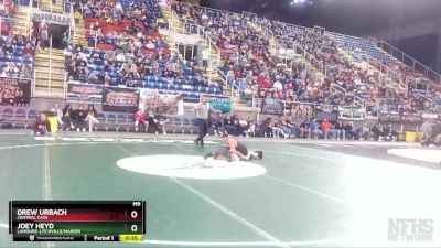 113 lbs Cons. Round 1 - Joey Heyd, LaMoure-Litchville/Marion vs Drew Urbach, Central Cass