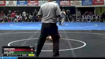 126 lbs Sat 4 - Kase Chopp, Butler Area vs Gavin Hanks, Currituck HS