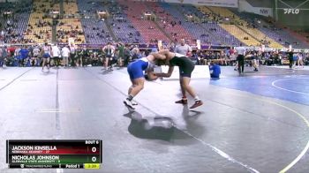 197 lbs Round 1 (16 Team) - Nicholas Johnson, Glenville State University vs Jackson Kinsella, Nebraska-Kearney