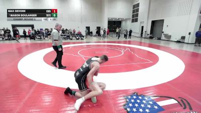157 lbs Champ. Round 2 - Mason Boulanger, Team Nazar Training Center vs Max DEVORE, Iowa