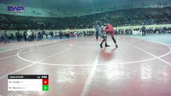 160 lbs Consi Of 8 #2 - Mikael Foster, Tulsa Union vs Michael Morris, Sulphur