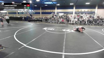 144 lbs Round Of 32 - Landon Sinclear, Uintah vs Caden Huerta, Folsom Wr Ac
