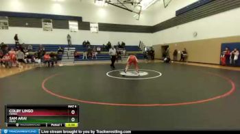 126 lbs Cons. Semi - Sam Arai, Mead vs Colby Lingo, Ferris