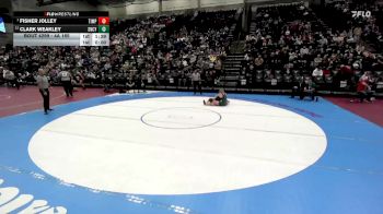 4A 165 lbs Semifinal - Fisher Jolley, Timpanogos vs Clark Weakley, Snow Canyon