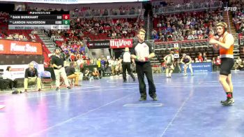 2A-175 lbs Cons. Round 3 - Dain Burkhart, Fairfield vs Landon Halverson, Humboldt