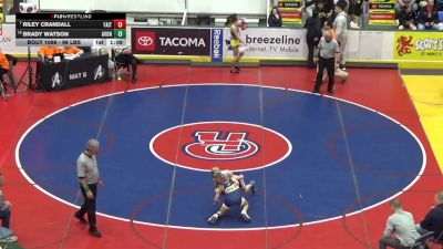 96 lbs Quarterfinal - Riley Crandall, Faith Christian Academy vs Brady Watson, Avon Grove