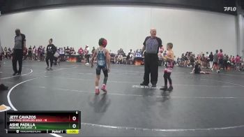 55 lbs Round 4 (8 Team) - Ashe Padilla, Missouri Outlaws vs Jett Cavazos, Backyard Brawlers Gold