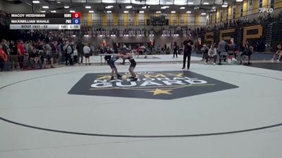 62 lbs Champ. Round 1 - Maximillian Wahle, Powerhouse Wrestling Club vs Macoy Heishman, Big Game Wrestling Club