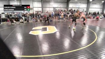 150 lbs Round 2 (8 Team) - Carlos Corral, Valley vs Ryne Harder, Pinedale