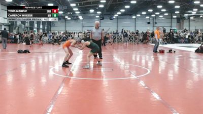 96 lbs Round 5 - 3:00pm Friday - Cameron Hoezee, Minions vs Titus Marple, Oklahoma Elite