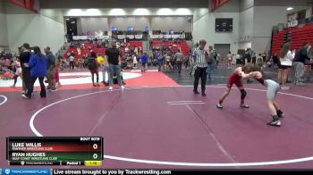 65 lbs Semifinal - Ryan Hughes, Gulf Coast Wrestling Club vs Luke Willis, Panther Wrestling Club