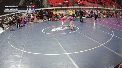 120 lbs Kayla Landers, Montana Banditry HS Girls vs Kyra McMahon, Montana HS Girls