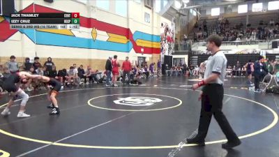 106 lbs Semis & 3rd Wb (16 Team) - Jack Twamley, Central vs Izzy Cruz, Rock Springs