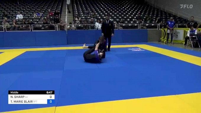 NAOMI SHARP vs TEHILLAH MARIE BLAIR 2022 Pan IBJJF Jiu-Jitsu No-Gi ...