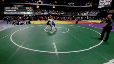 5A 150 lbs Cons. Round 2 - Ryan Wright, Dallas Highland Park vs Roman Cordova, El Paso Irvin