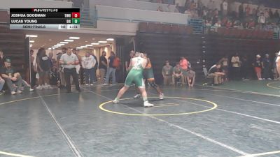 285 lbs Semifinal - Joshua Goodman, Timberland vs Lucas Young, Dixie