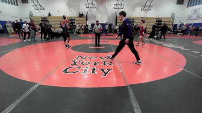 145 lbs Quarterfinal - Jon Ledee, Fordham Preparatory School vs David Khodzhaev, Tottenville-PSAL