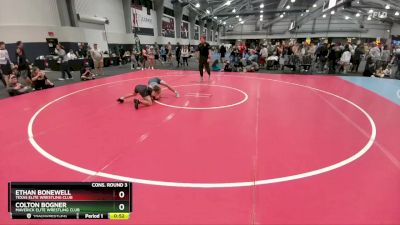 126 lbs Cons. Round 3 - Ethan Bonewell, Texas Elite Wrestling Club vs Colton Bogner, Maverick Elite Wrestling Club