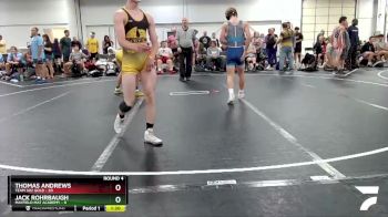126 lbs Round 4 (6 Team) - Jack Rohrbaugh, Mayfield Mat Academy vs Thomas Andrews, Team 302 Gold