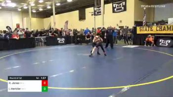 65 lbs Prelims - Haiden Jones, Williamsburg vs Isaiah Hertzler, Milton