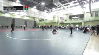 140 lbs Cons. Round 3 - Nathalie Acuna, MACES vs Amber Maya, BANNING