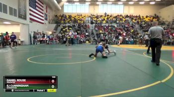 144 lbs Champ. Round 1 - EJ Cunningham, BARBERTON vs Daniel Rouse, WOOSTER