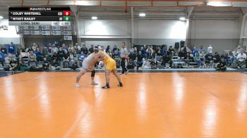 285 lbs Cons. Semi - Wyatt Bailey, Ashland vs Colby Whitehill, Glenville State