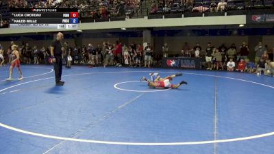 53 lbs Champ. Rd Of 16 - Luca Croteau, Pennsylvania vs Kaleb Millz, Pomona Wrestling Club Colorado