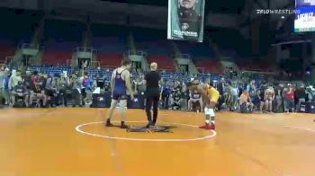 126 lbs Consi Of 32 #1 - Anthony Hughes, Indiana vs Kolby Heinz, Wisconsin